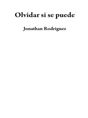 cover image of Olvidar si se puede